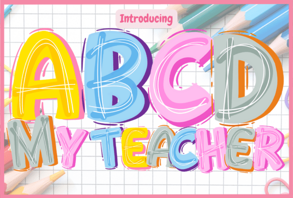 Abcd My Teacher: Infusing Classroom Joy into Modern Design