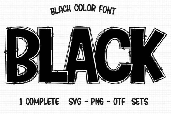 Black Font: The Bold Display Typeface for Impactful Designs
