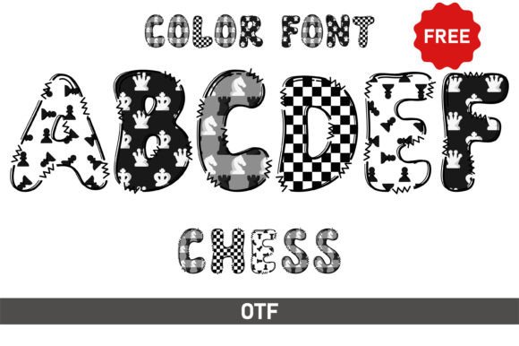 Chess: A Playful Typeface for Creative Designers