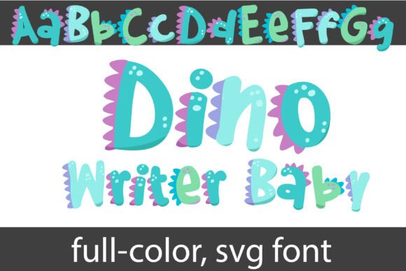 Dino Writer Baby: Roar into Creativity with Playful Typography
