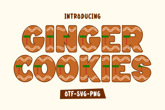 Ginger Cookies: A Sweet Treat for Your Holiday Designs