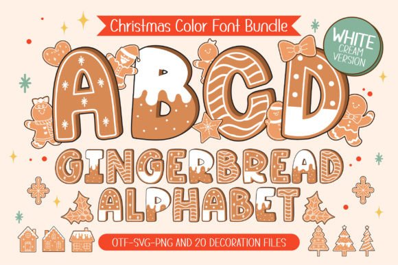 Gingerbread White Cream: A Sweet Addition to Holiday Design