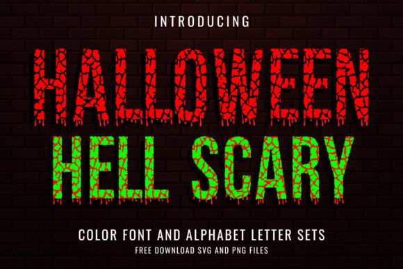 Halloween Hell Scary: A Font That Commands Attention