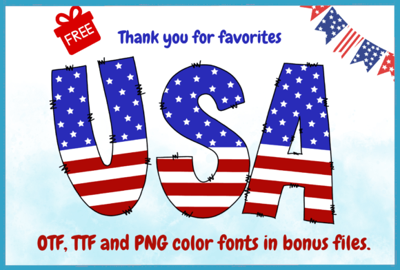 Infuse Patriotism and Style: The USA Font for Your Projects