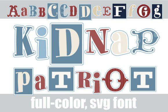 Kidnap Patriot: Instant Vintage Character for Bold Design