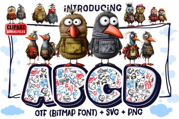 Kids Doodle: The Playful Typeface for Whimsical Projects
