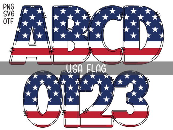 Love Usa: A Patriotic Display Font for Bold Creative Projects