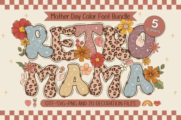 Retro Mama: A Groovy Font for Modern Vintage Style