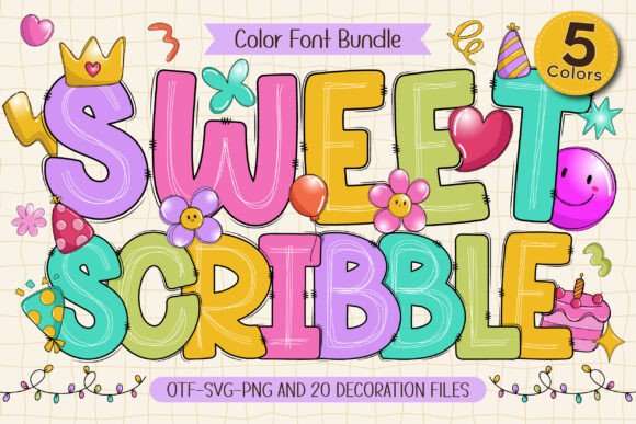 Sweet Scribble: Injecting Playful Color into Your Designs