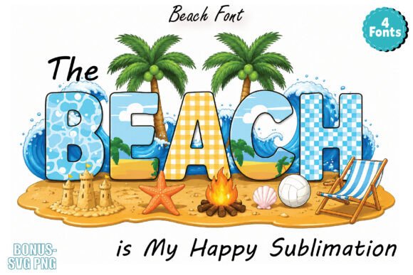 The Beach: A Font That Captures Sunny Vibes