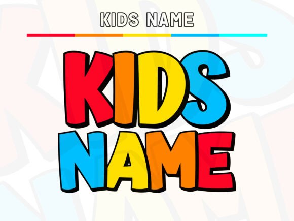 Why Kids Name is the Go-To Font for Joyful Projects
